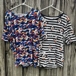 LulaRoe Disney Olaf Tops (2)